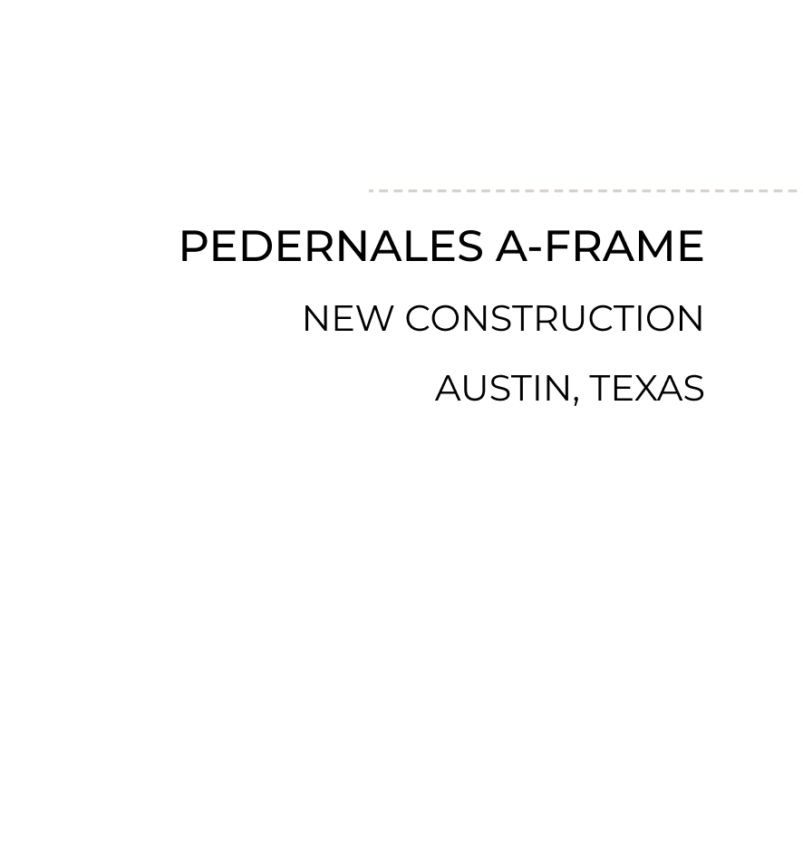 Pedernales - New Construction - Koncept8 - Austin Texas